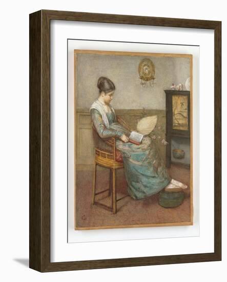 Meditation, 1875-Edward Frederick Brewtnall-Framed Giclee Print