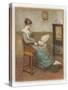 Meditation, 1875-Edward Frederick Brewtnall-Stretched Canvas