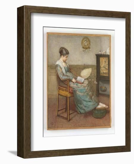 Meditation, 1875-Edward Frederick Brewtnall-Framed Giclee Print