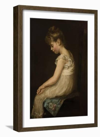 Meditation, 1879-John Everett Millais-Framed Giclee Print