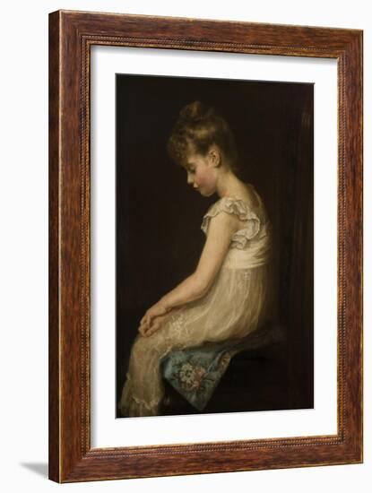 Meditation, 1879-John Everett Millais-Framed Giclee Print