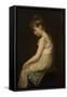 Meditation, 1879-John Everett Millais-Framed Stretched Canvas