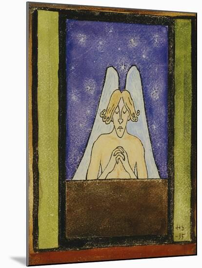 Meditation, 1895-Hugo Simberg-Mounted Giclee Print