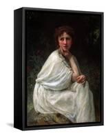 Meditation, 1896-William-Adolphe Bouguereau-Framed Stretched Canvas