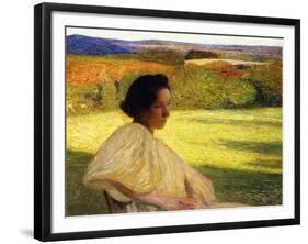 Meditation, 1896-Henri Martin-Framed Giclee Print