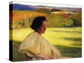 Meditation, 1896-Henri Martin-Stretched Canvas