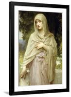 Meditation, 1902-William Adolphe Bouguereau-Framed Giclee Print