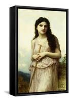 Meditation, 1902-William Adolphe Bouguereau-Framed Stretched Canvas