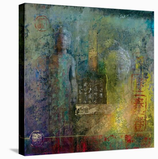 Meditation Gesture III-Santiago-Stretched Canvas