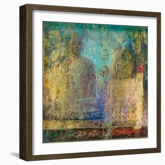 Meditation Gesture IV-Santiago-Framed Giclee Print