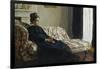 Méditation. Madame Monet au canapé, Camille Doncieux (1847-1879), première femme de l'artiste-Claude Monet-Framed Giclee Print