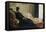 Meditation, or Madame Monet on the Sofa, circa 1871-Claude Monet-Framed Stretched Canvas