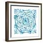 Meditation Tiles III-Chariklia Zarris-Framed Art Print