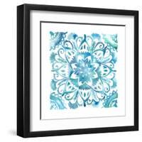 Meditation Tiles IV-Chariklia Zarris-Framed Art Print