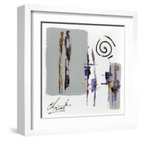 Meditation-Christine Tison-Framed Art Print