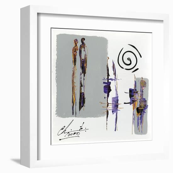 Meditation-Christine Tison-Framed Art Print