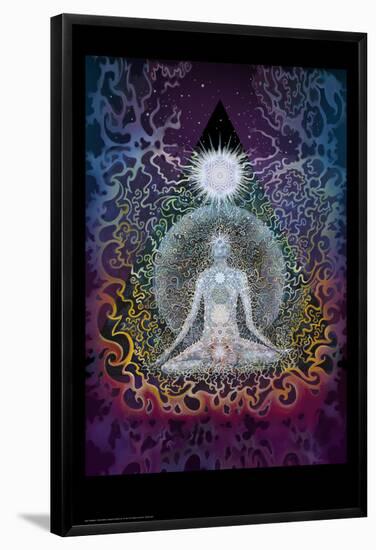 Meditation-null-Framed Poster