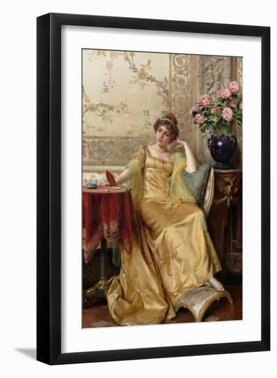 Meditation-Joseph Frederic Soulacroix-Framed Giclee Print