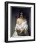 Meditation-Francesco Hayez-Framed Art Print