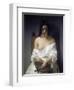 Meditation-Francesco Hayez-Framed Art Print