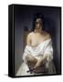 Meditation-Francesco Hayez-Framed Stretched Canvas