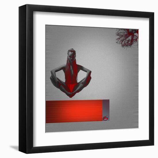 Meditation-NaxArt-Framed Art Print