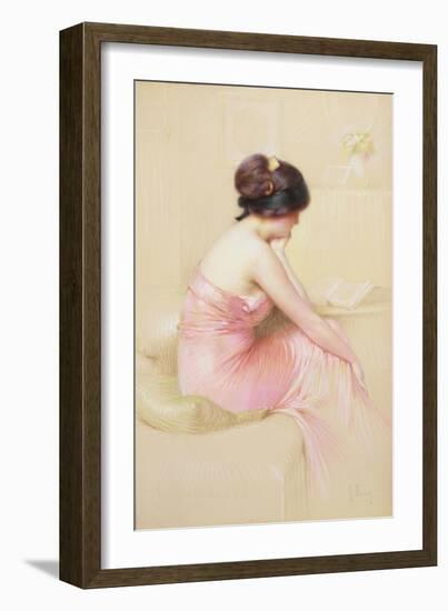 Meditation-Gaston Bouy-Framed Giclee Print