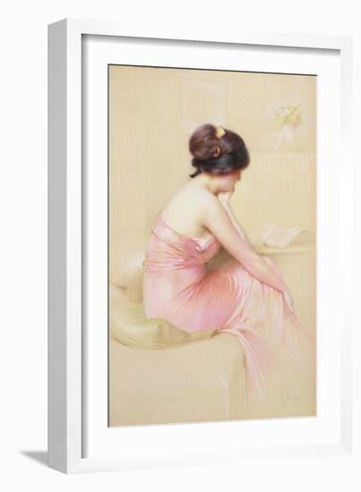 Meditation-Gaston Bouy-Framed Giclee Print