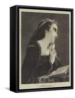 Meditation-Pierre-Auguste Cot-Framed Stretched Canvas