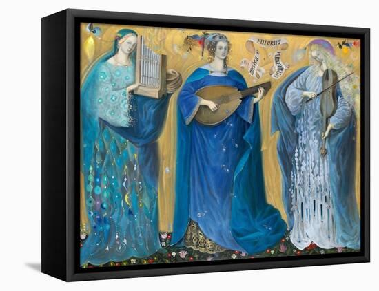 Meditations on the Holy Trinity - after the music of Olivier Messiaen, 2007-Annael Anelia Pavlova-Framed Stretched Canvas