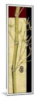 Meditative Bamboo Panel I-Jennifer Goldberger-Mounted Premium Giclee Print
