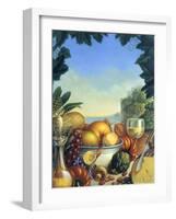 Mediteranean Still Life-Dan Craig-Framed Giclee Print