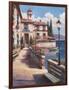 Mediteranean Villa-TC Chiu-Framed Art Print