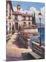 Mediteranean Villa-TC Chiu-Mounted Art Print