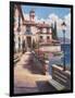 Mediteranean Villa-TC Chiu-Framed Art Print