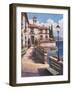 Mediteranean Villa-TC Chiu-Framed Art Print