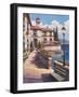 Mediteranean Villa-TC Chiu-Framed Art Print