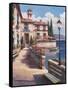 Mediteranean Villa-TC Chiu-Framed Stretched Canvas