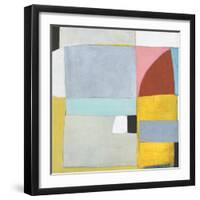 Mediterranean Abstract I-Jodi Fuchs-Framed Art Print