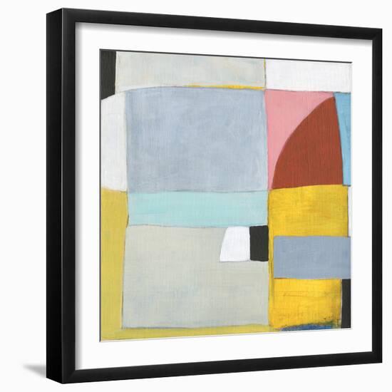 Mediterranean Abstract I-Jodi Fuchs-Framed Art Print