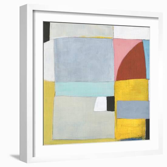 Mediterranean Abstract I-Jodi Fuchs-Framed Art Print