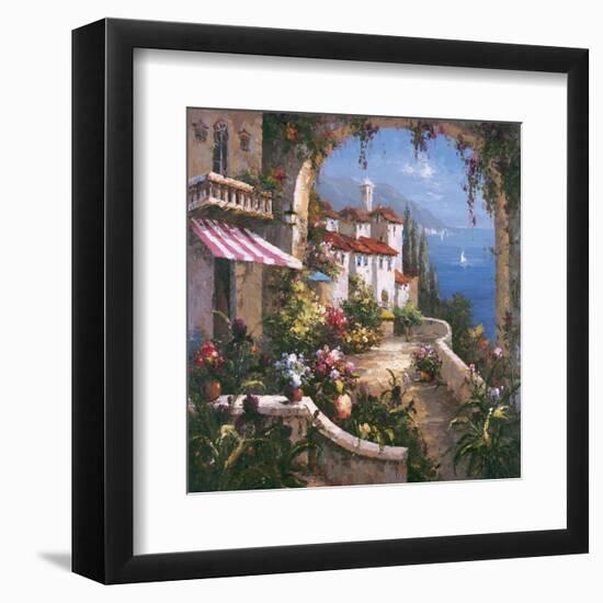 Mediterranean Arches I-Gabriela-Framed Art Print