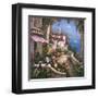 Mediterranean Arches I-Gabriela-Framed Art Print