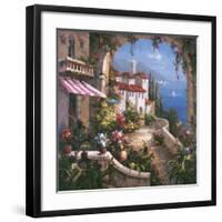 Mediterranean Arches I-Gabriela-Framed Art Print