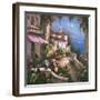 Mediterranean Arches I-Gabriela-Framed Art Print