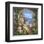 Mediterranean Arches II-Gabriela-Framed Art Print