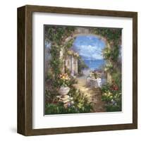 Mediterranean Arches II-Gabriela-Framed Art Print