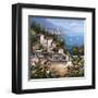 Mediterranean Arches III-Gabriela-Framed Art Print