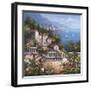 Mediterranean Arches III-Gabriela-Framed Art Print