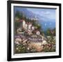 Mediterranean Arches III-Gabriela-Framed Art Print